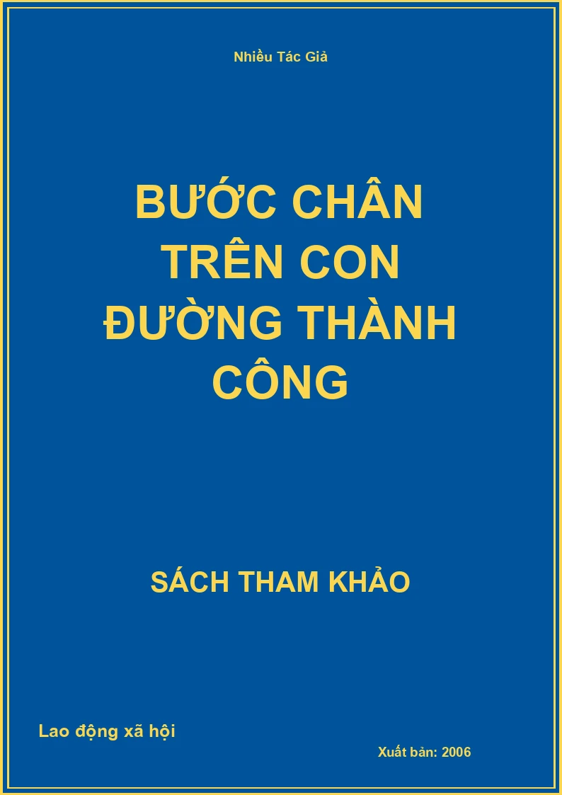 Bước Chân Trên Con Đường Thành Công