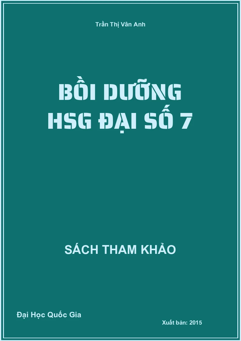 Bồi Dưỡng Hsg Đại Số 7