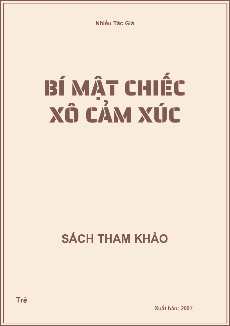 Bí Mật Chiếc Xô Cảm Xúc