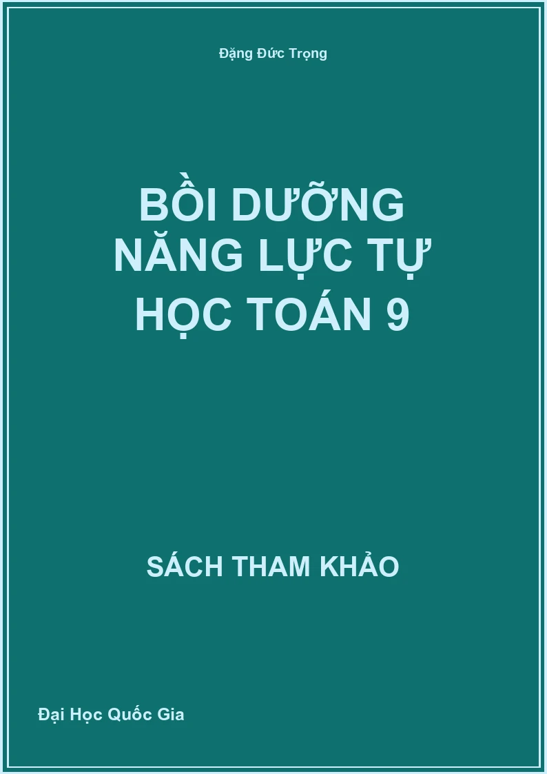 Bồi Dưỡng Năng Lực Tự Học Toán 9