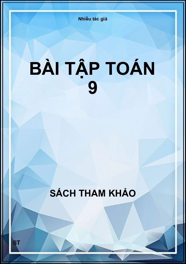 Bài Tập Toán 9
