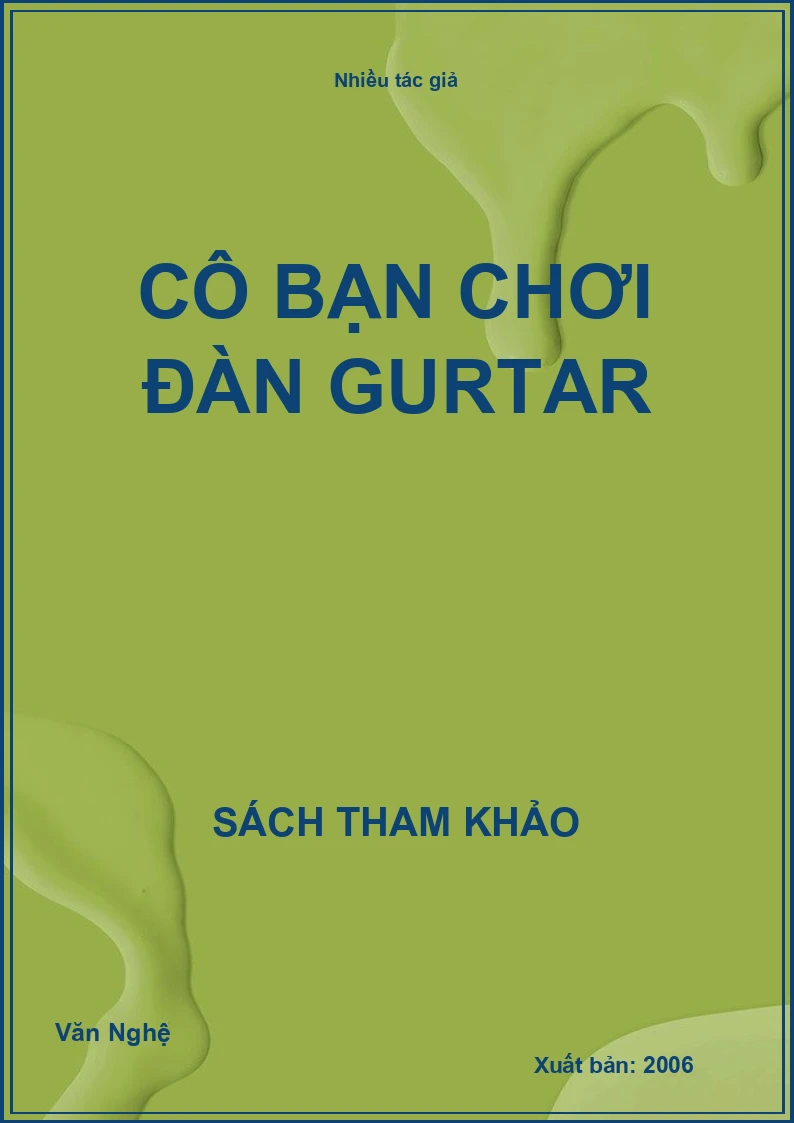 Cô Bạn Chơi Đàn Guitar