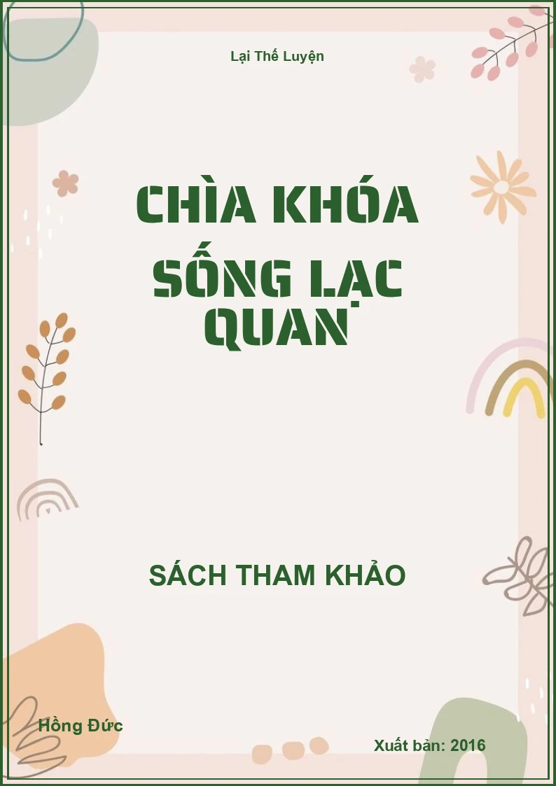 Chìa Khóa Sống Lạc Quan