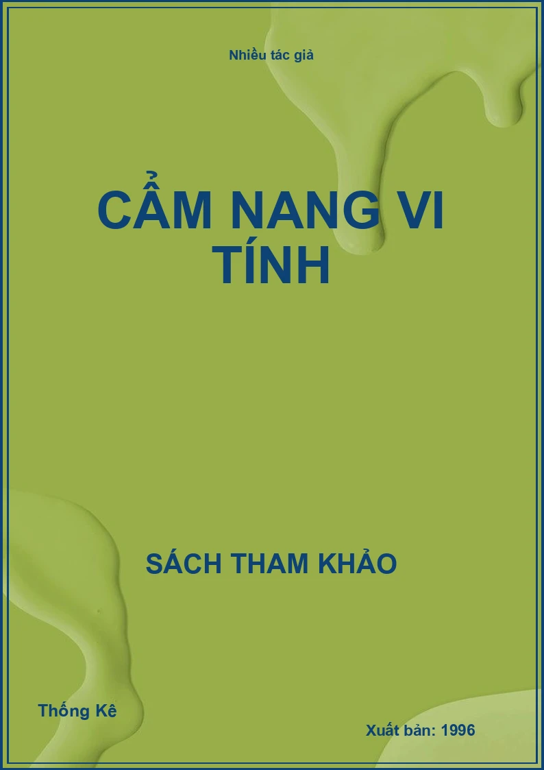 Cẩm Nang Vi Tính