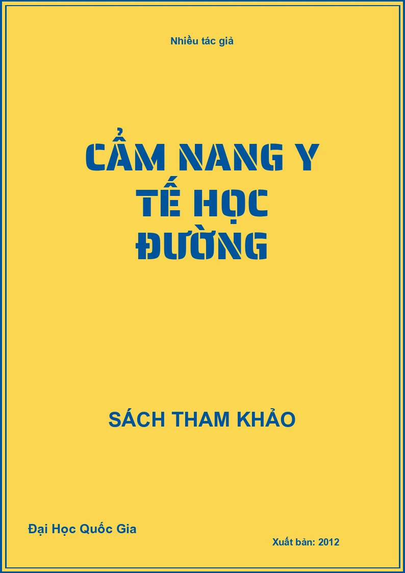 Cẩm Nang Y Tế Học Đường