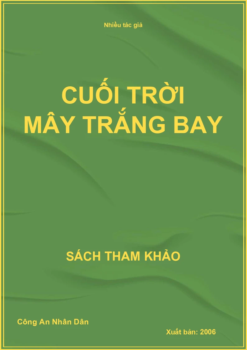 Cuối Trời Mây Trắng Bay