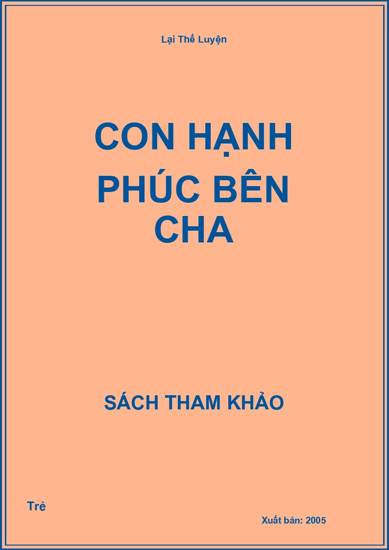 Con Hạnh Phúc Bên Cha