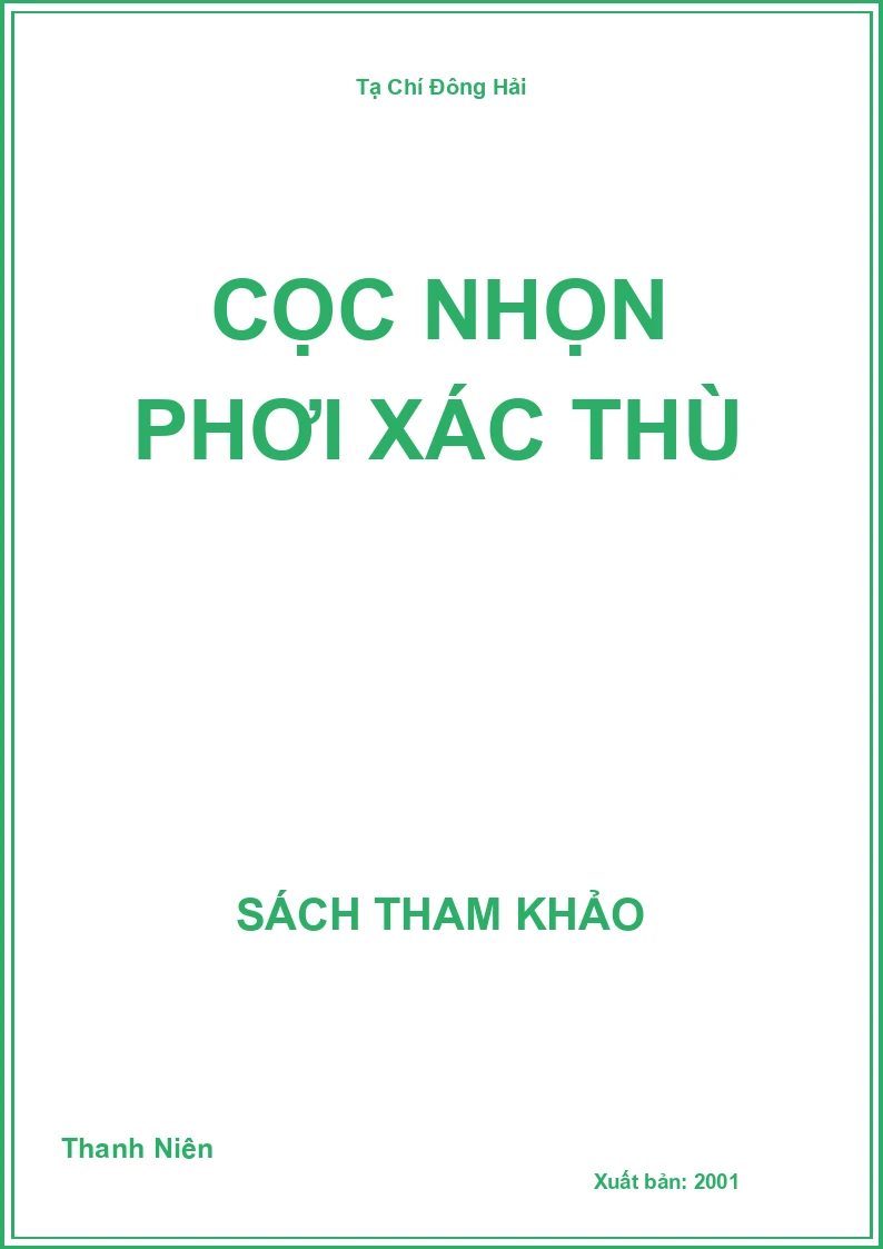 Cọc Nhọn Phơi Xác Thù
