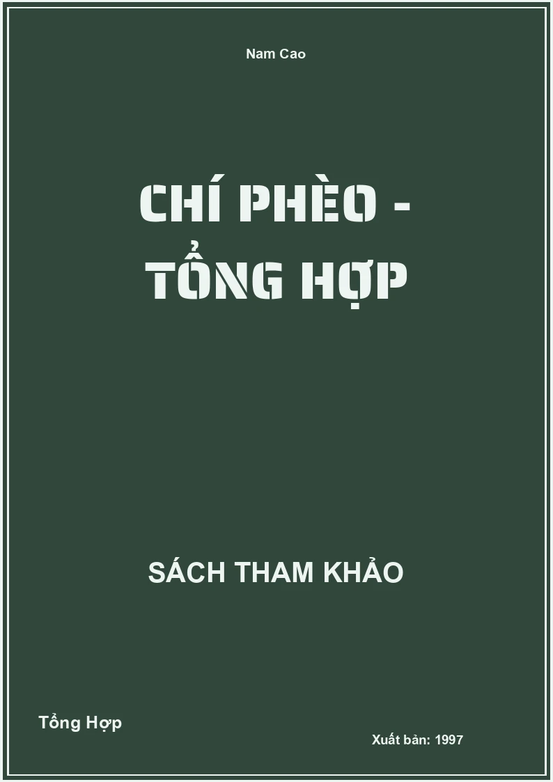 Chí Phèo - Tổng Hợp