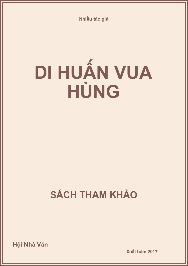 Di Huấn Vua Hùng