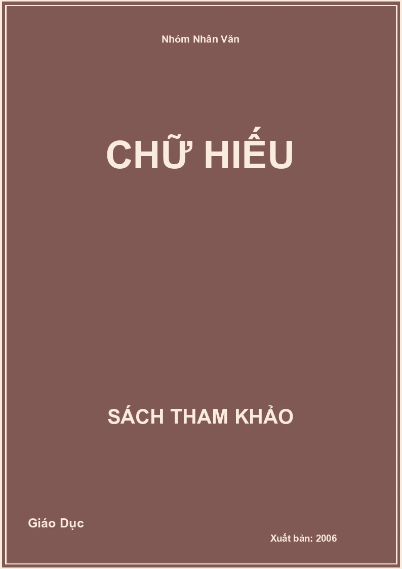 Chữ Hiếu