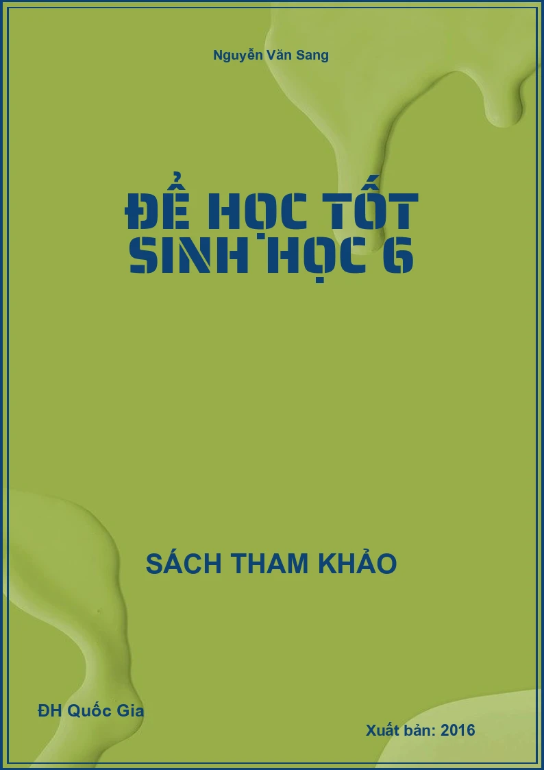 Để Học Tốt Sinh Học 6
