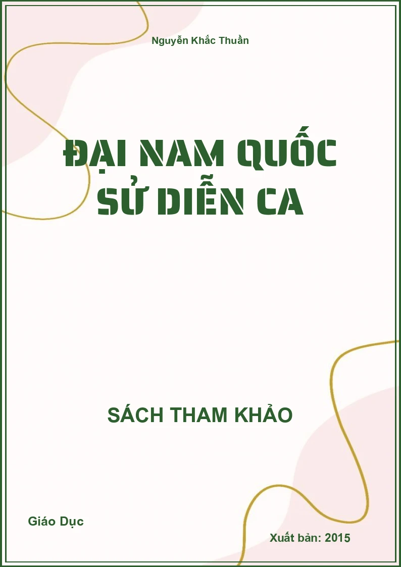Đại Nam Quốc Sử Diễn Ca