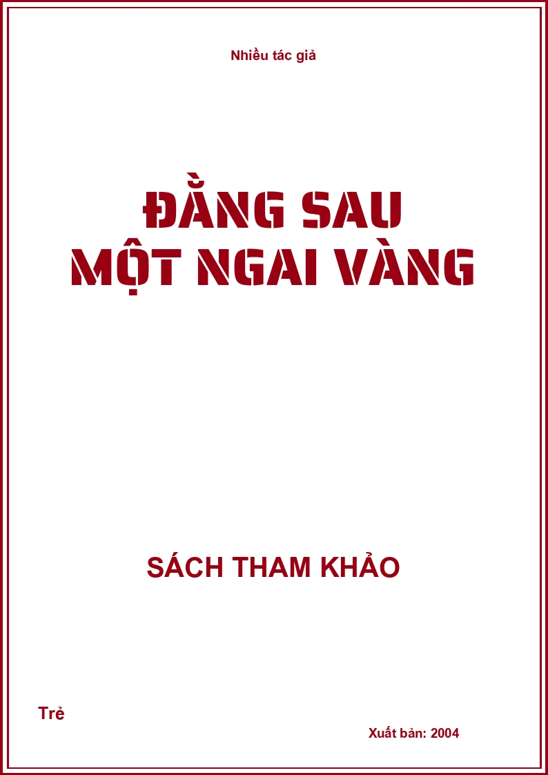 Đằng Sau Một Ngai Vàng