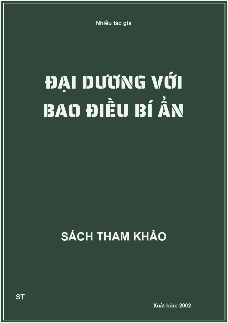 Đại Dương Với Bao Điều Bí Ẩn