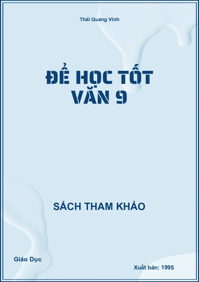 Để Học Tốt Văn 9