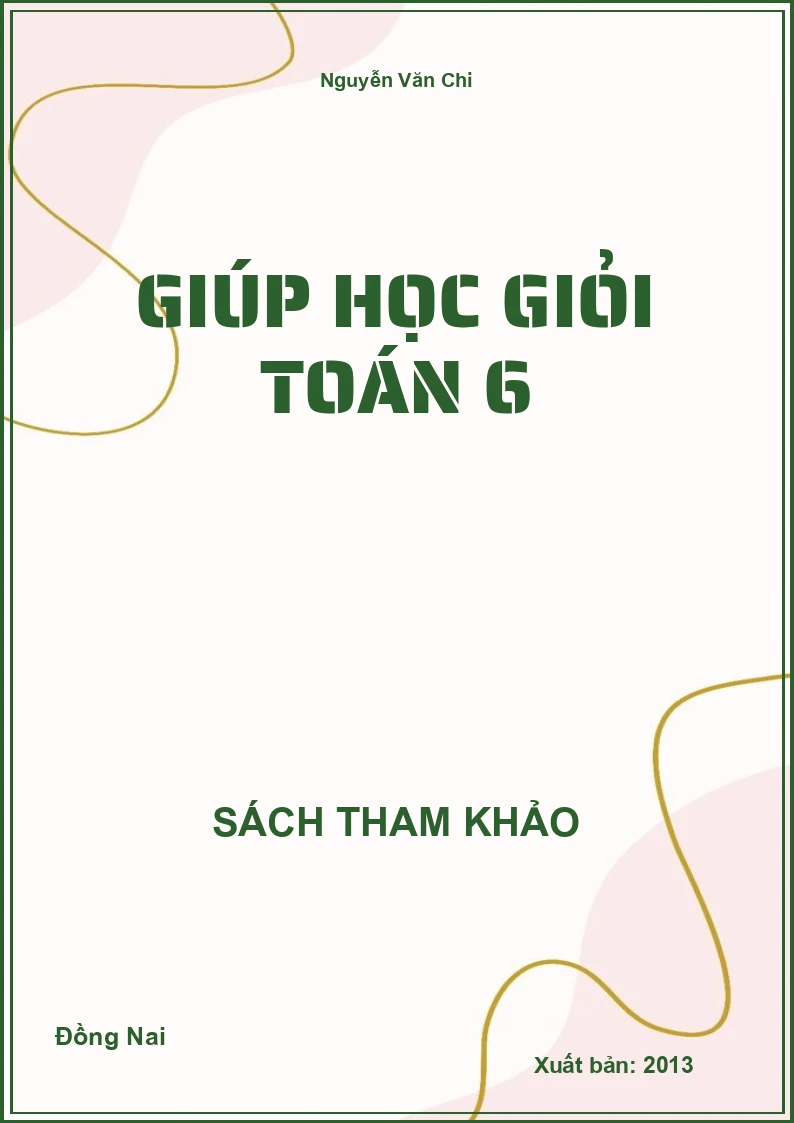 Giúp Học Giỏi Toán 6