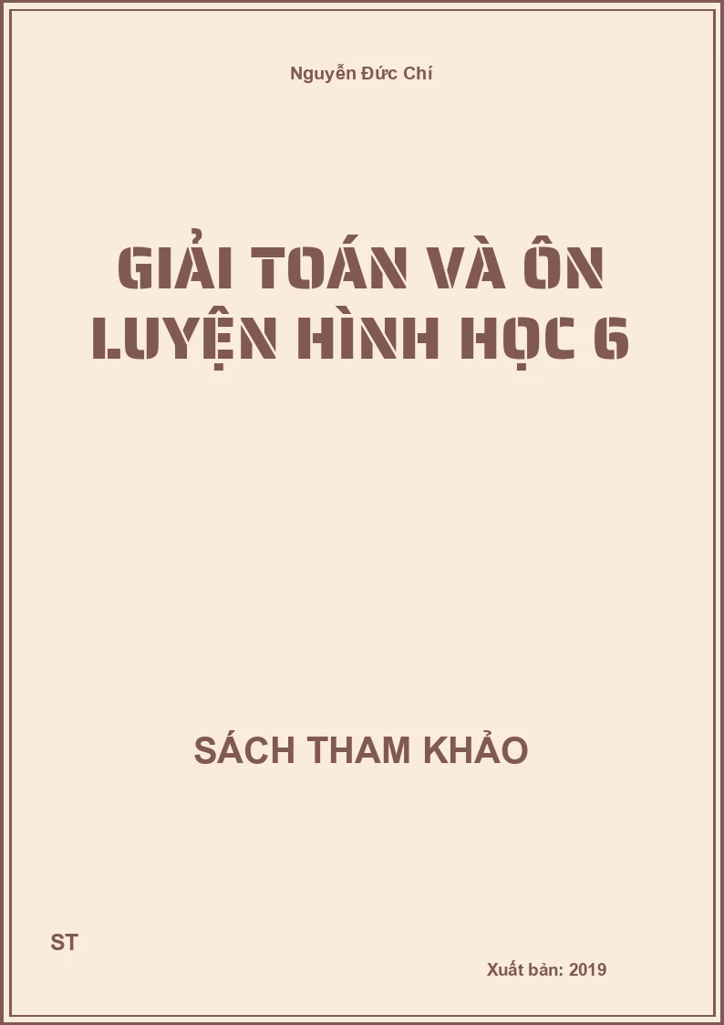 Giải Toán Và Ôn Luyện Hình Học 6