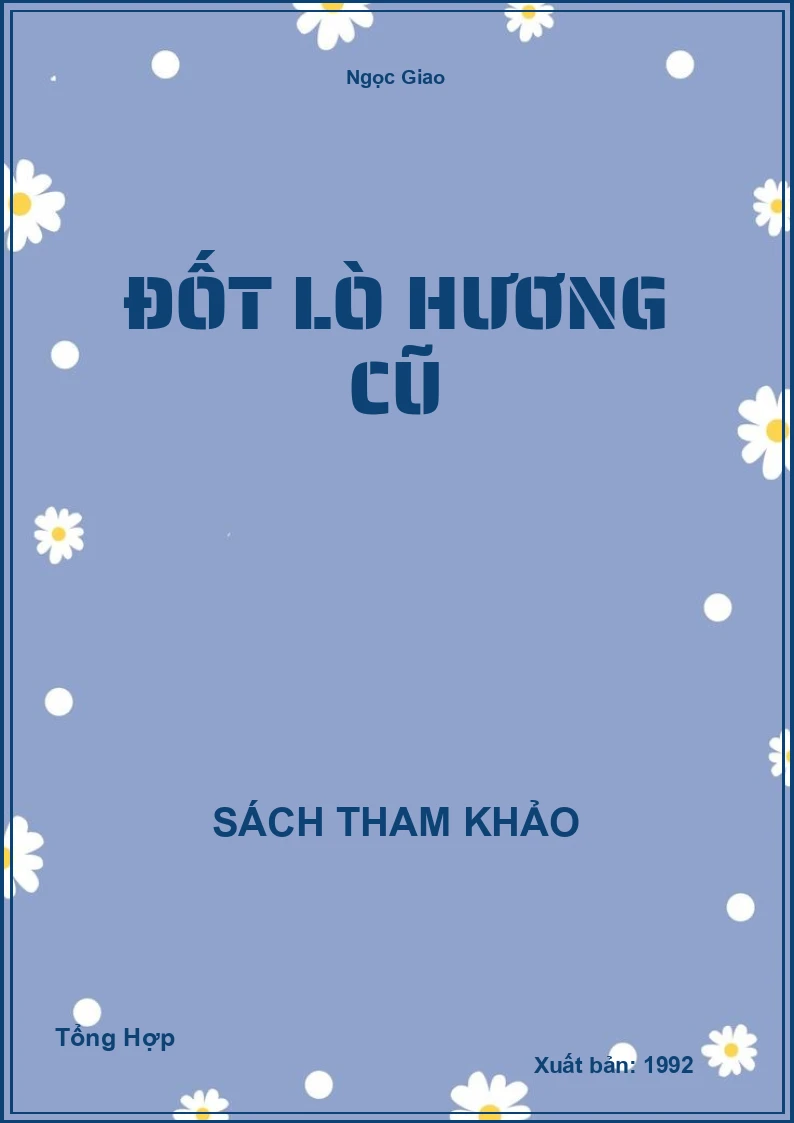 Đốt Lò Hương Cũ