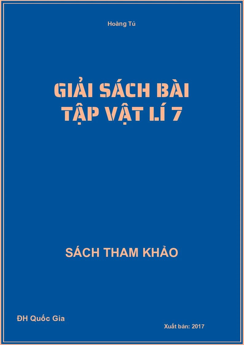 Giải Sách Bài Tập Vật Lí 7