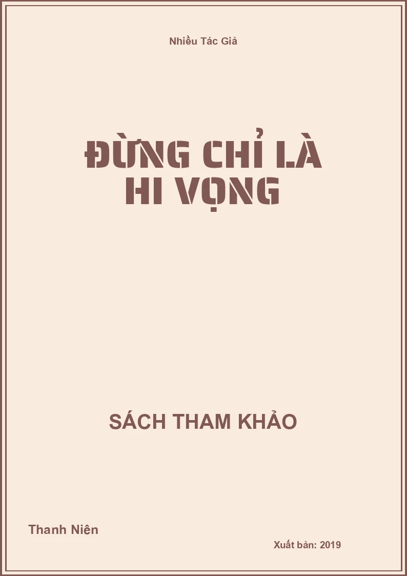 Đừng Chỉ Là Hi Vọng
