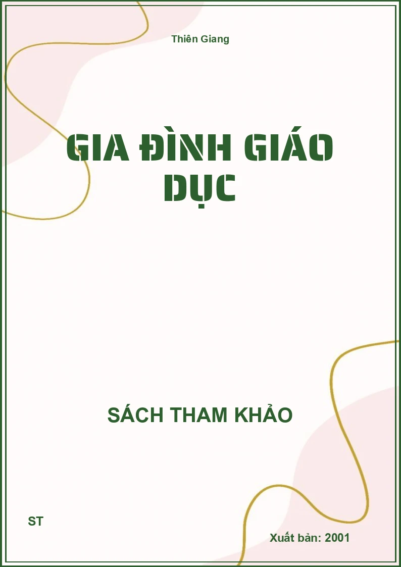 Gia Đình Giáo Dục