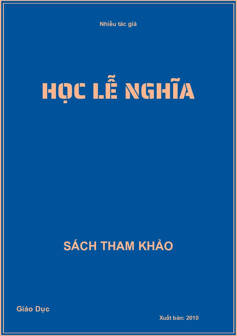 Học Lễ Nghĩa