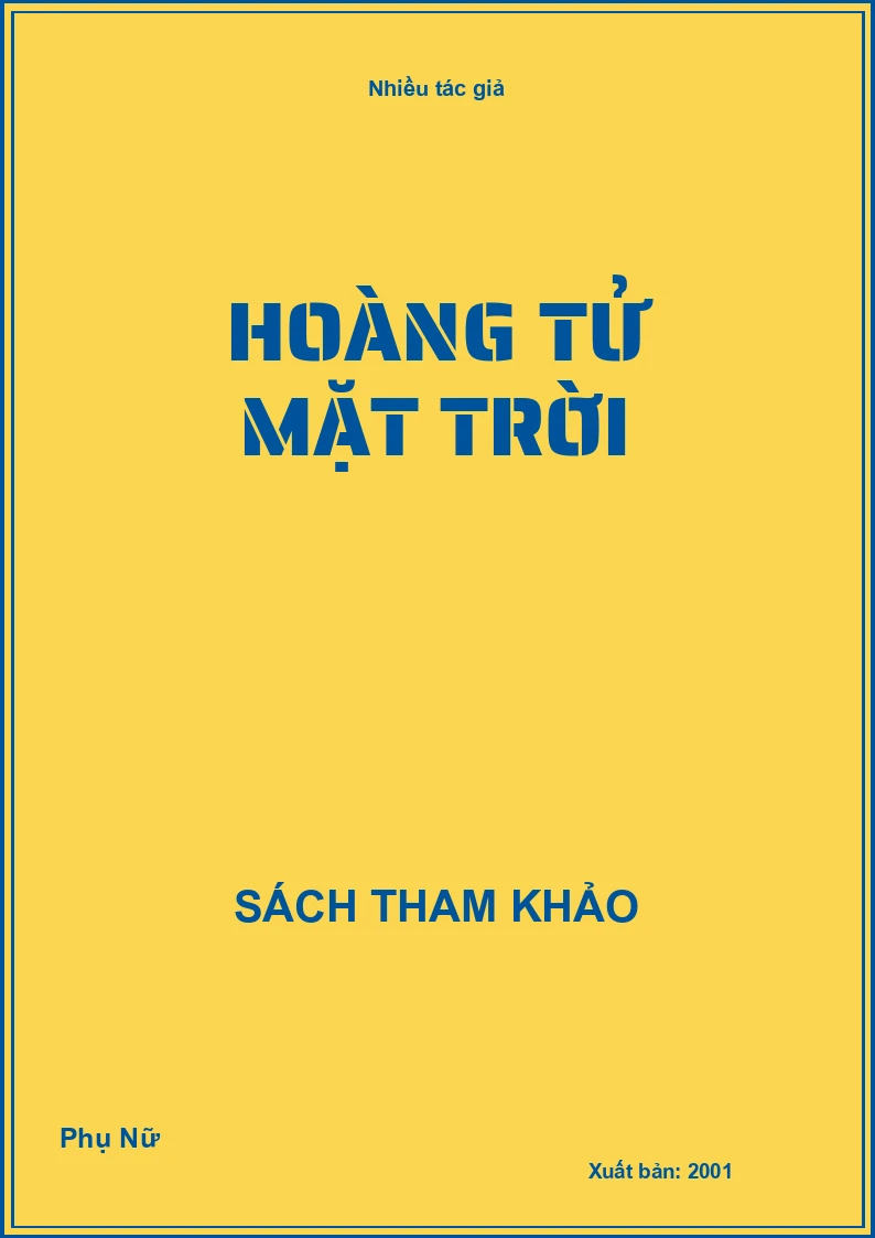 Hoàng Tử Mặt Trời