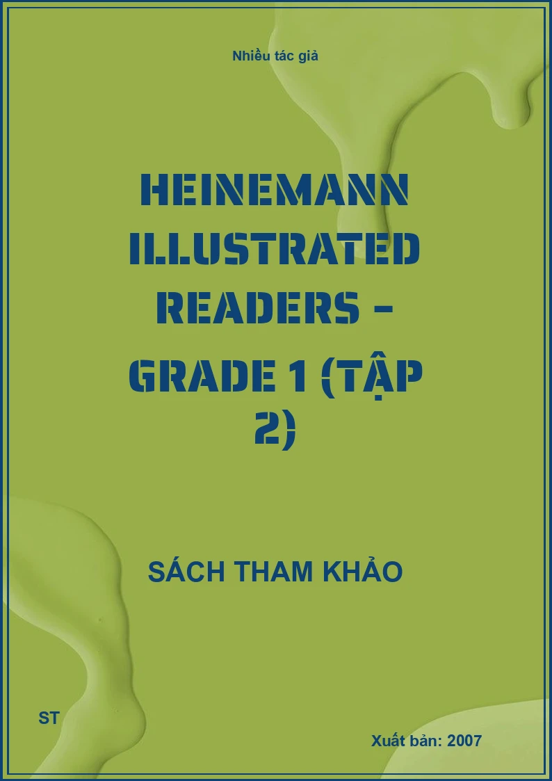 Heinemann Illustrated Readers – Grade 1 (Tập 2)