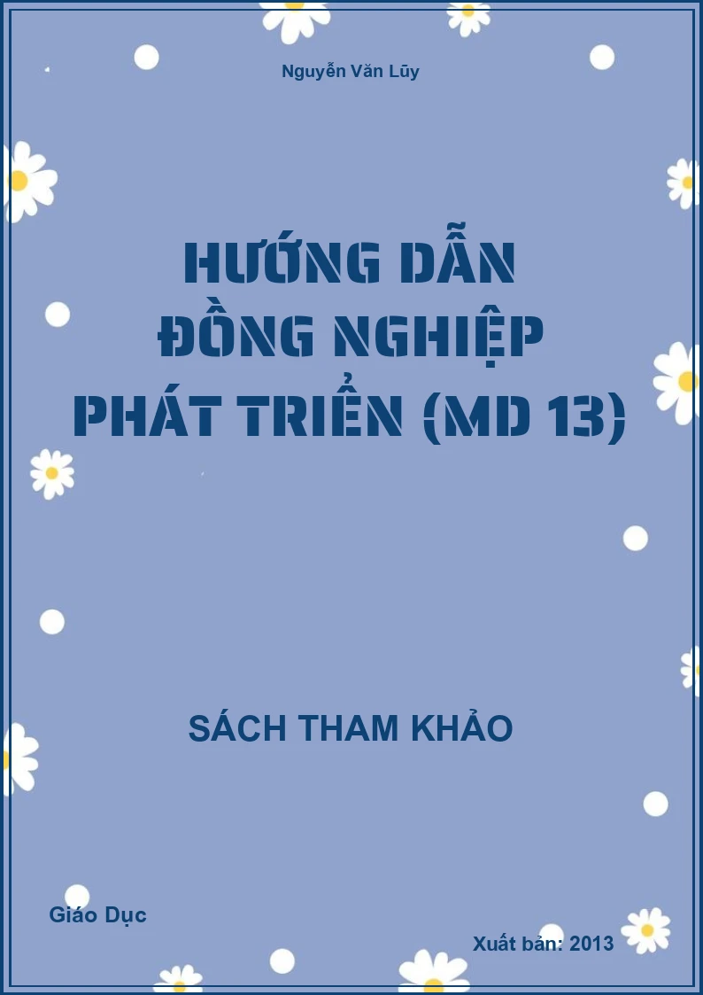 Hướng Dẫn Đồng Nghiệp Phát Triển (Md 13)