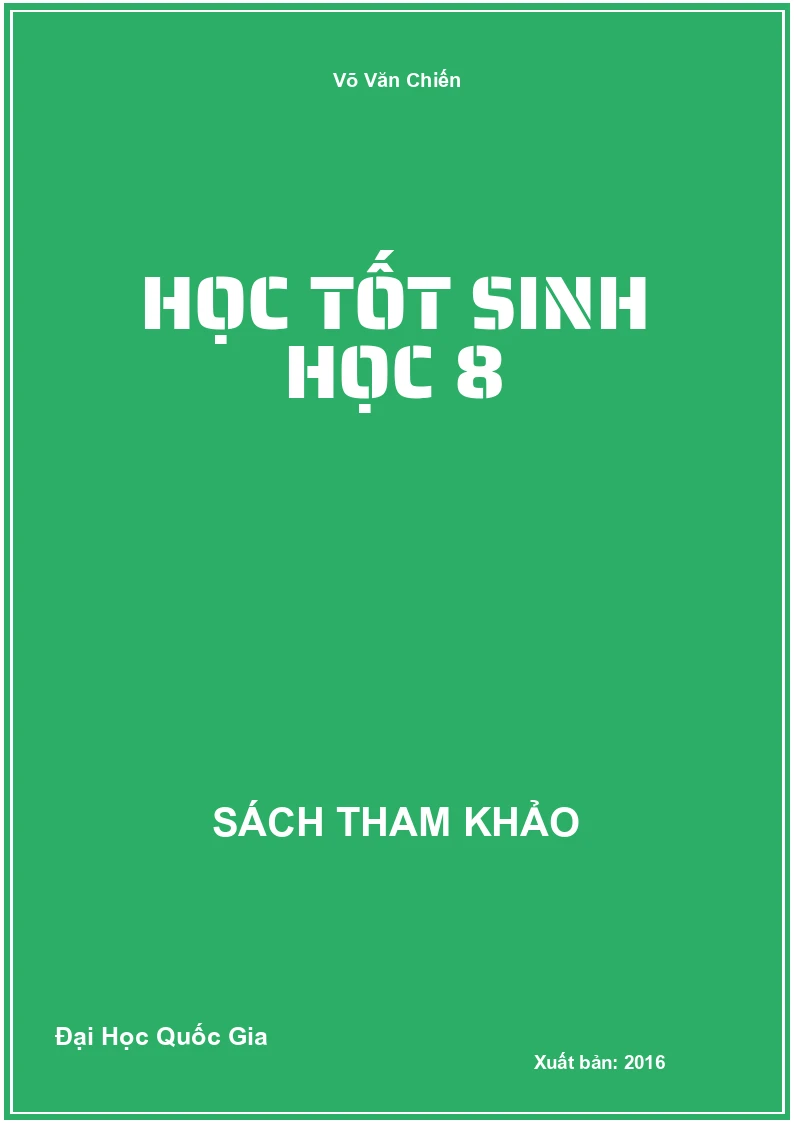 Học Tốt Sinh Học 8