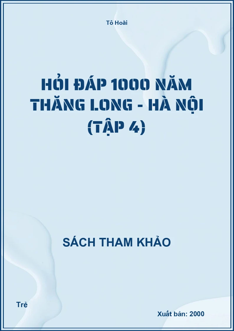 Hỏi Đáp 1000 Năm Thăng Long - Hà Nội (Tập 4)