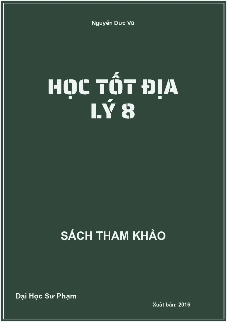 Học Tốt Địa Lý 8