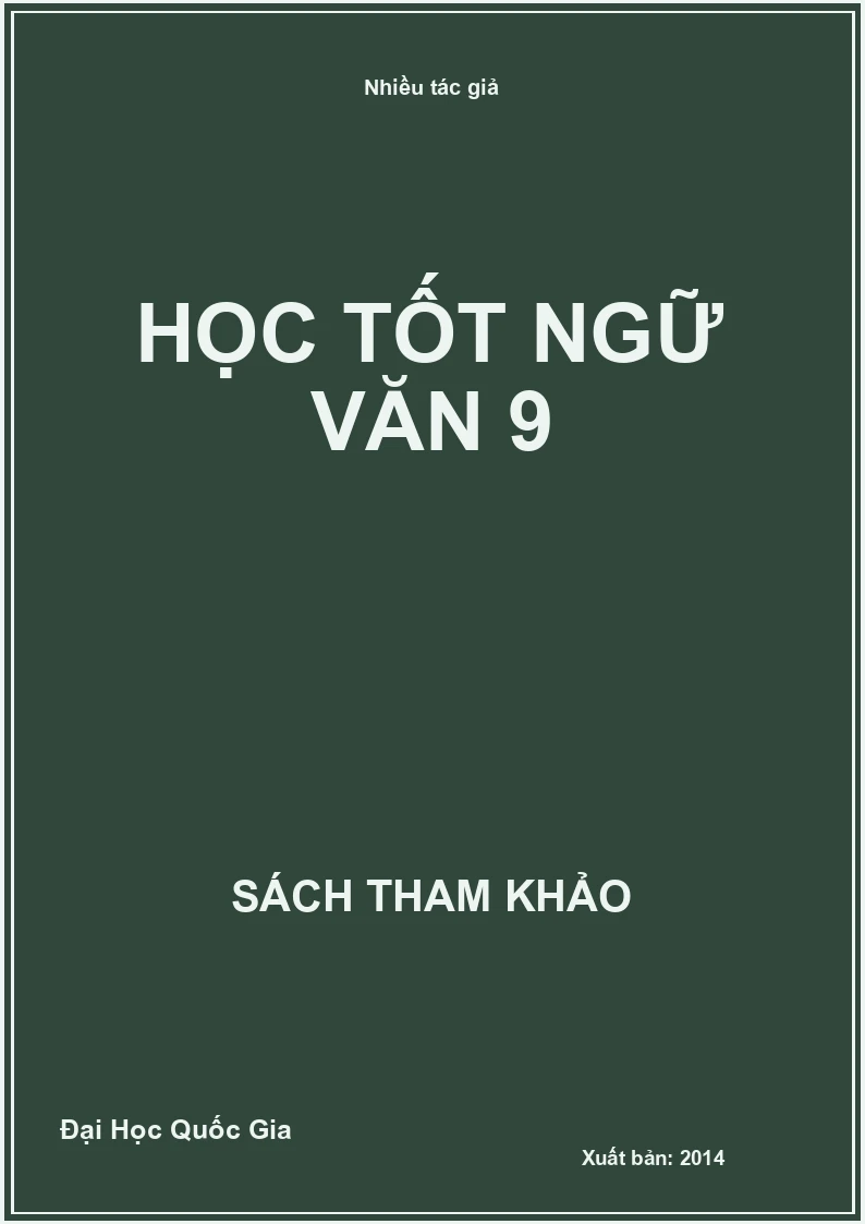 Học Tốt Ngữ Văn 9