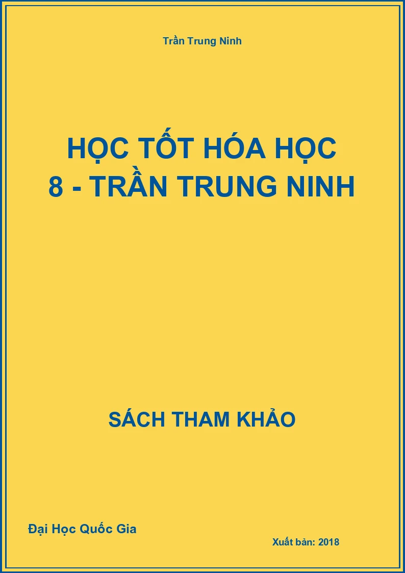 Học Tốt Hóa Học 8 - Trần Trung Ninh