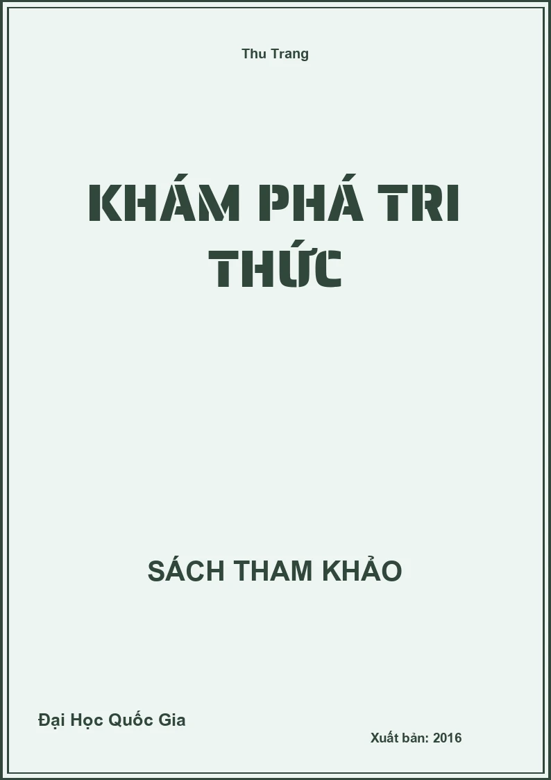 Khám Phá Tri Thức (STK)