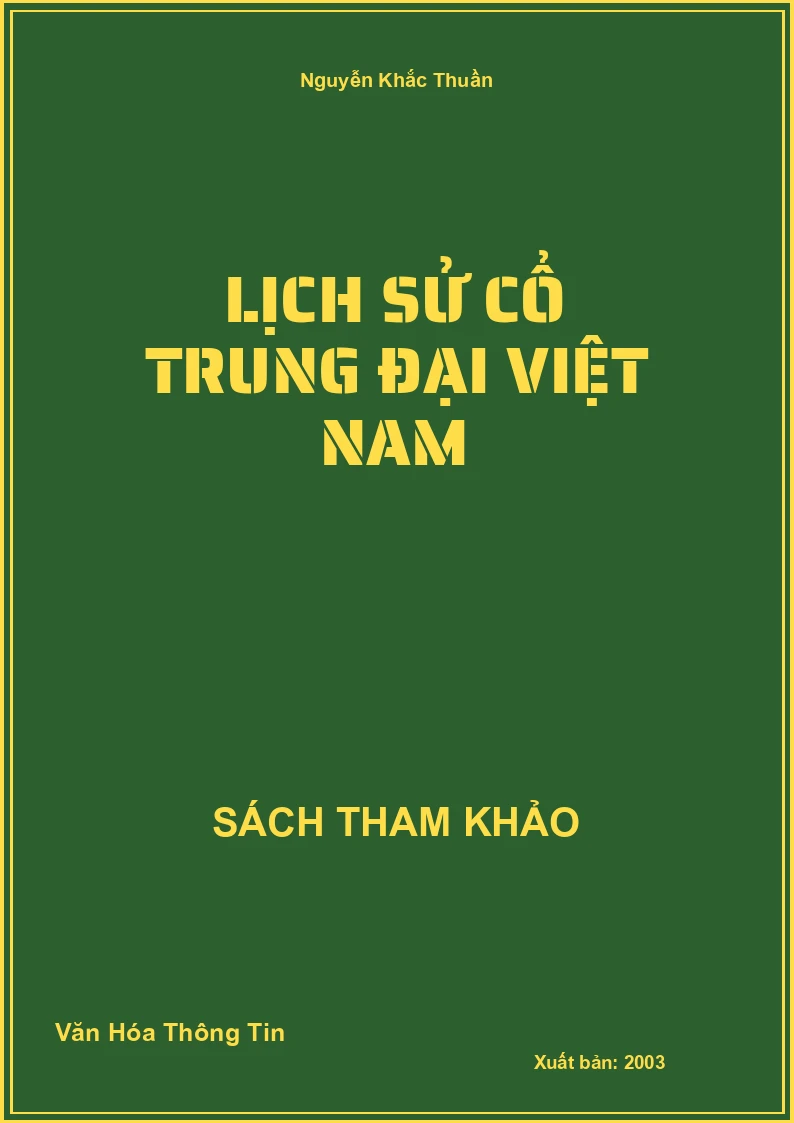 Lịch Sử Cổ Trung Đại Việt Nam