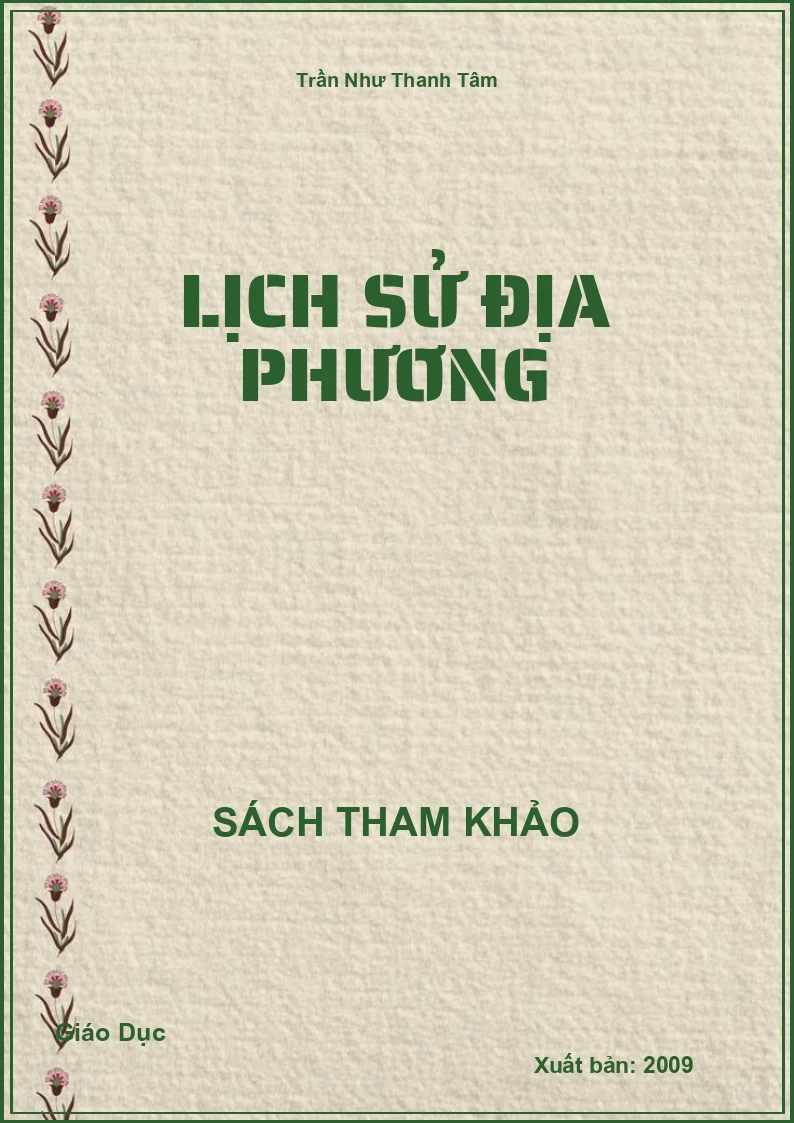 Lịch Sử Địa Phương