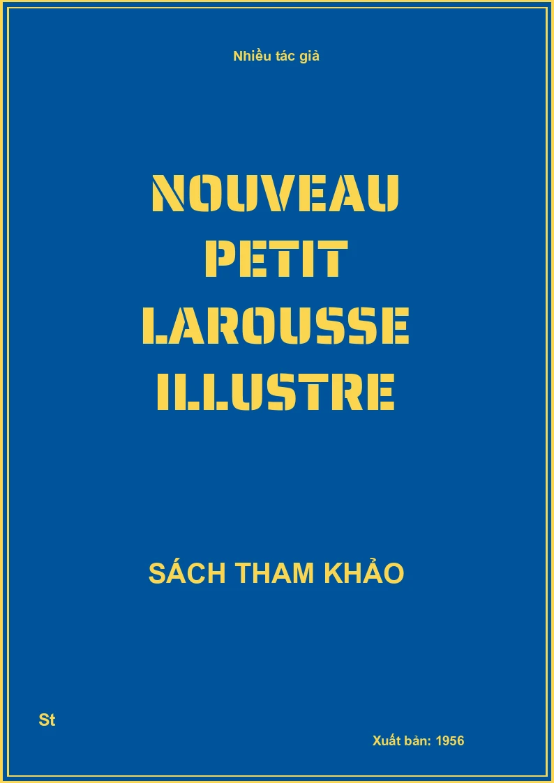 Nouveau Petit Larousse Illustre