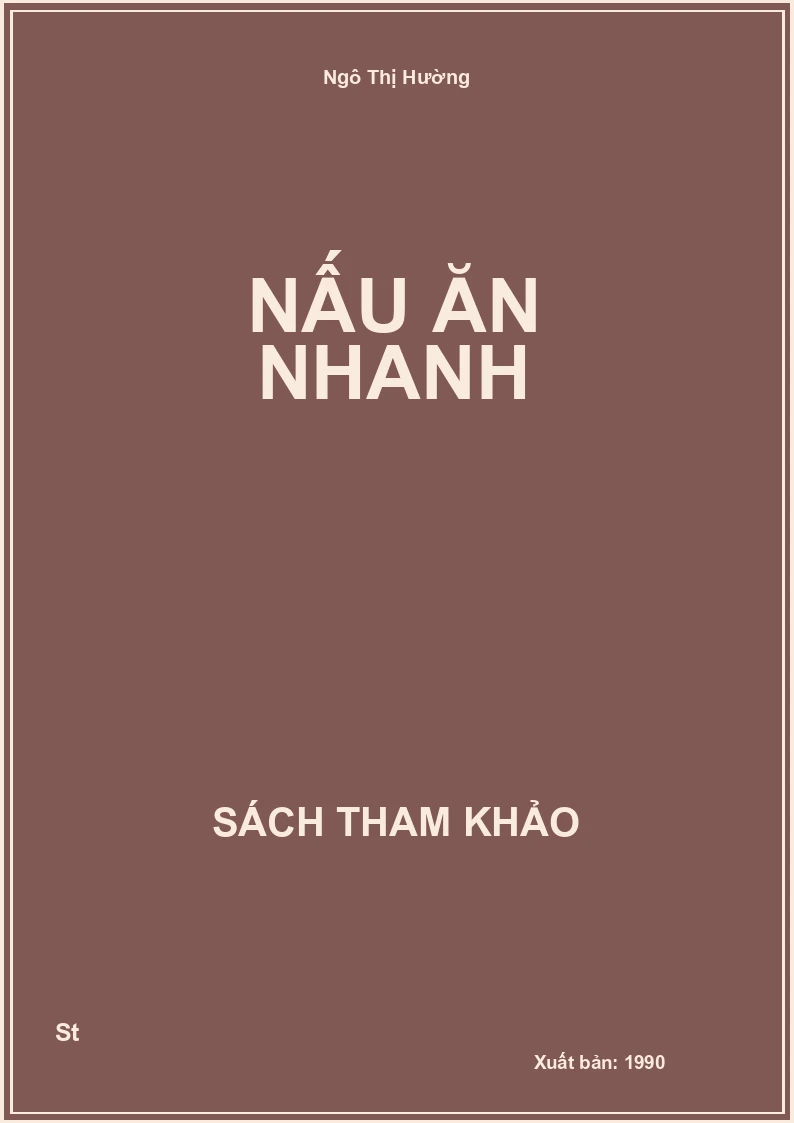 Nấu Ăn Nhanh