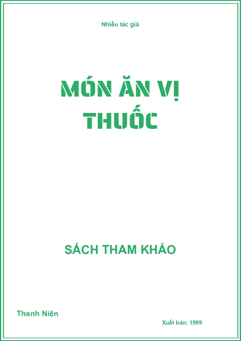 Món Ăn Vị Thuốc