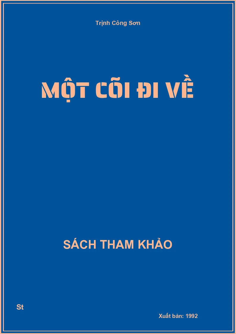 Một Cõi Đi Về