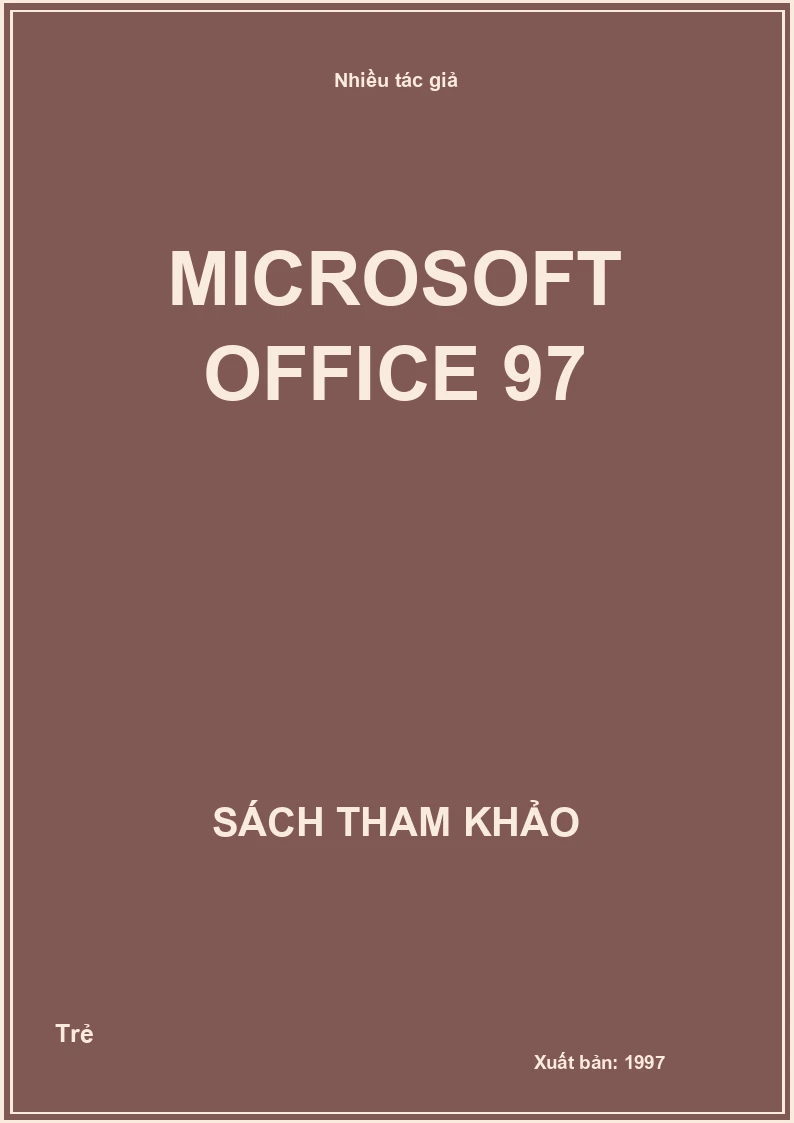 Microsoft Office 97