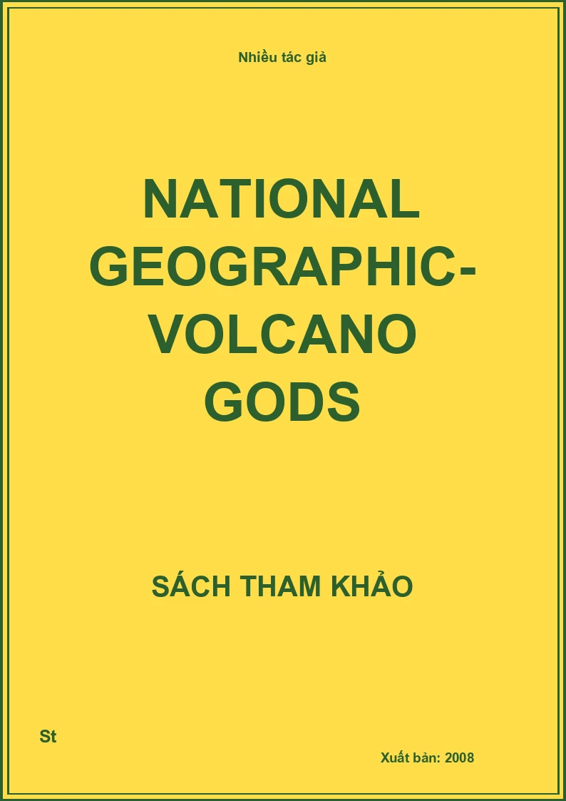 National Geographic- Volcano Gods