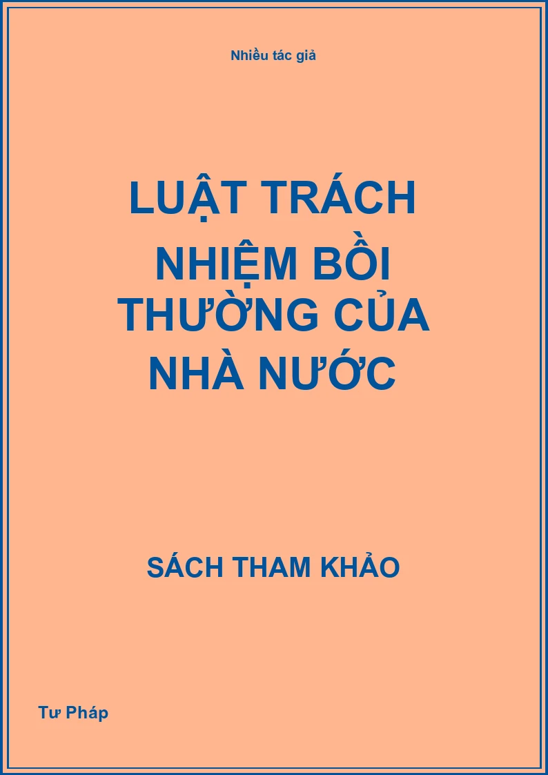 Luật Trách Nhiệm Bồi Thường Của Nhà Nước