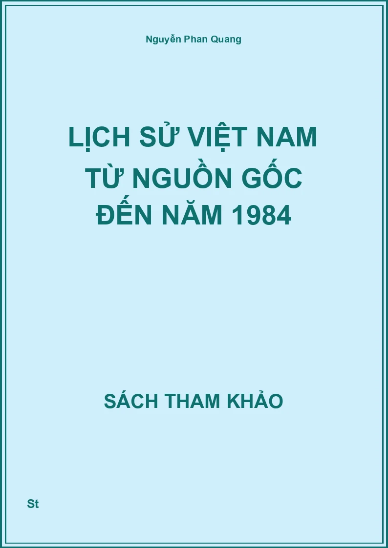Lịch Sử Việt Nam Từ Nguồn Gốc Đến Năm 1984