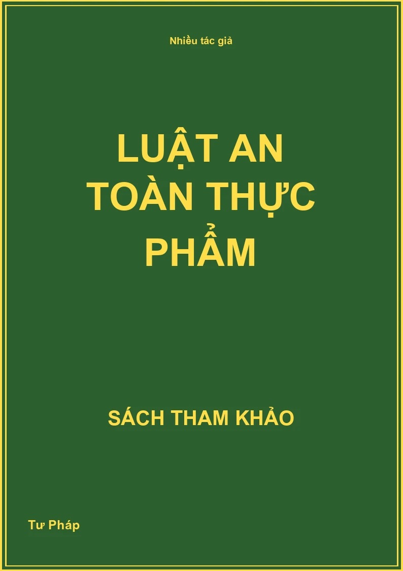 Luật An Toàn Thực Phẩm