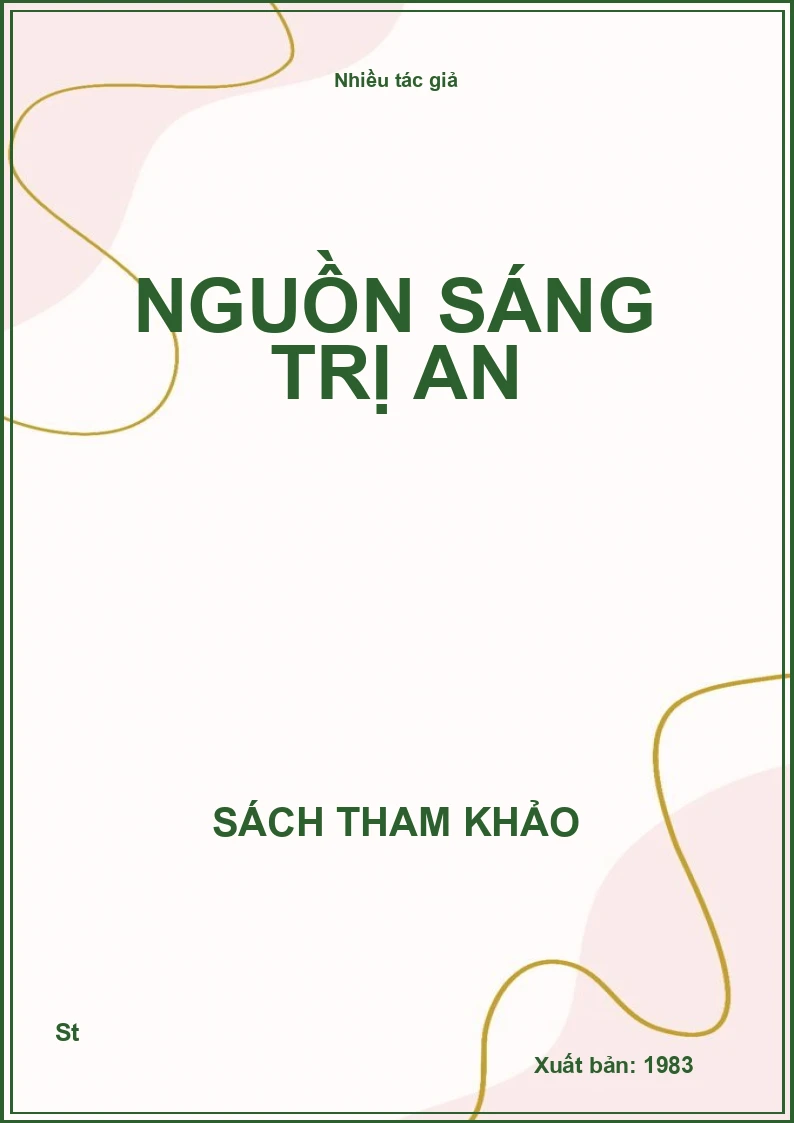 Nguồn Sáng Trị An
