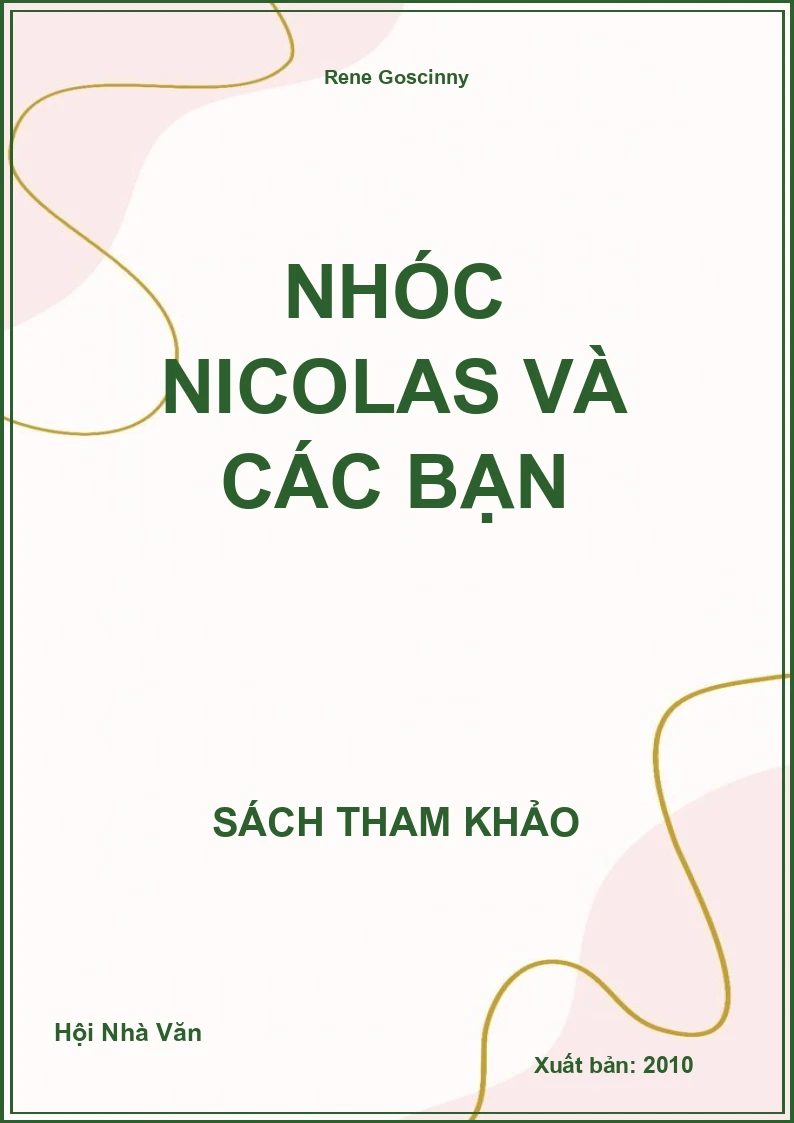 Nhóc Nicolas Và Các Bạn