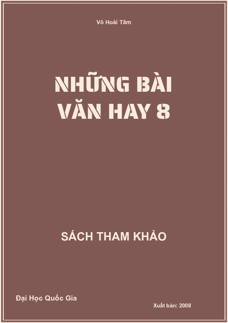 Những Bài Văn Hay 8